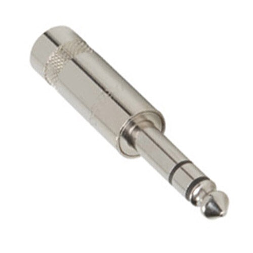 NYS202 3-Pole Plug Short Turned Brass Handle - 0.25 in.